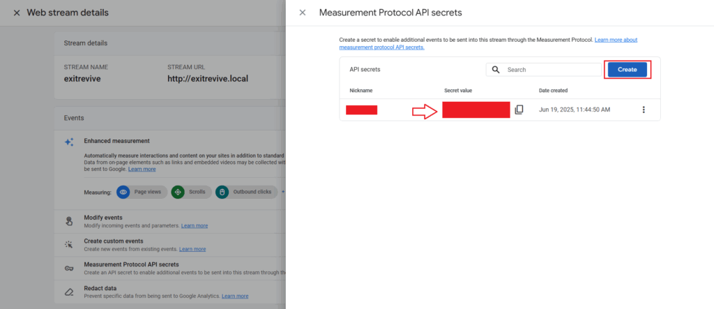 Create a Google Analytics Account (if you don’t have one) and a Property: